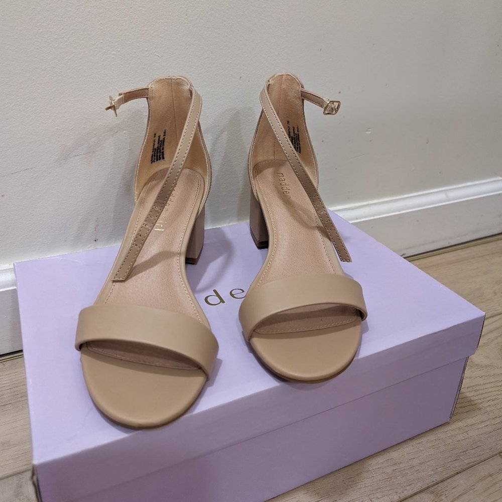 MADDEN GIRL Ankle Strap ILEANA Short Heels